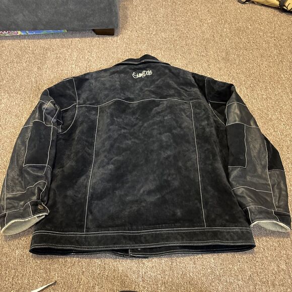 Snoop Dogg Leather Suede - Soft inside - See all photos Jacket 2XL - Picture 11 of 12